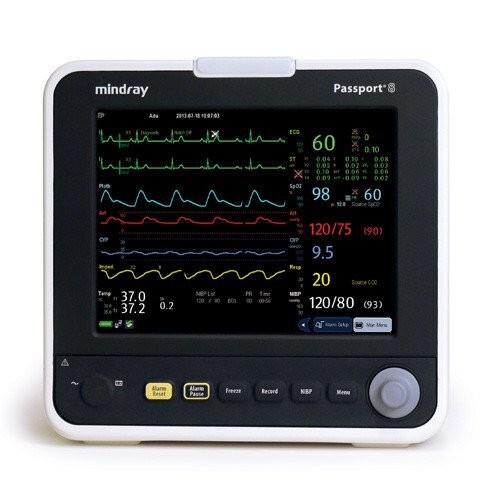 Mindray Passport 8 - Refurbished - Nellcor SP02 - 1 Year Warranty