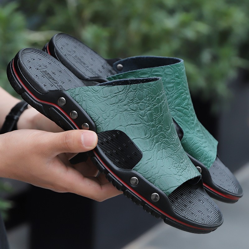 MENS SUMMER SHOES FLIP FLOPS POOL BEACH SLIP ON SHOWER SANDALS SLIDER