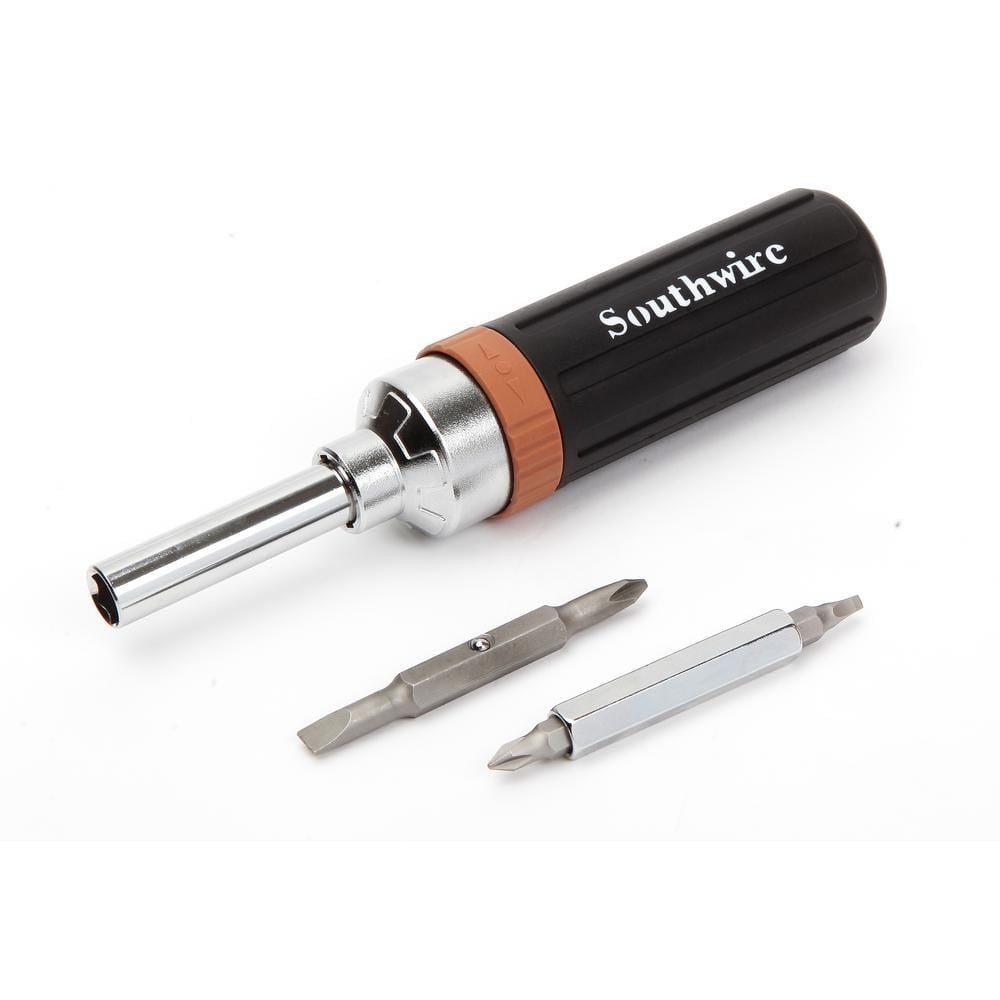9-N-1 Ratcheting Multibit Screwdriver