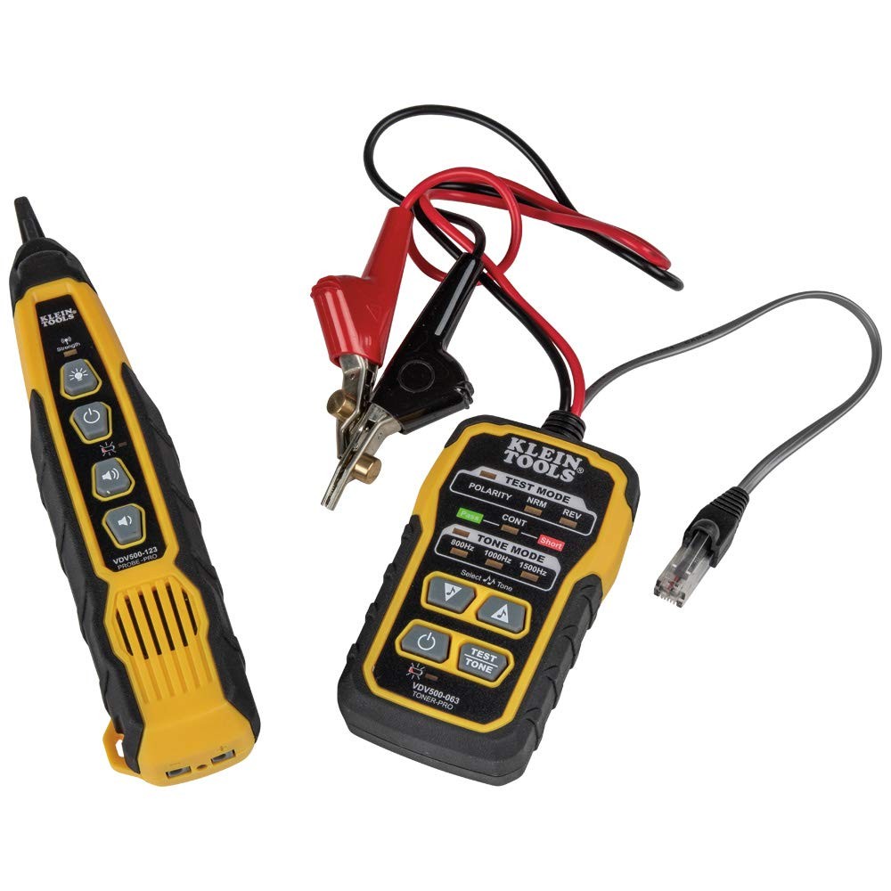 Wire Tracer Tone Generator Probe Kit Cable Continuity Tester Network Data