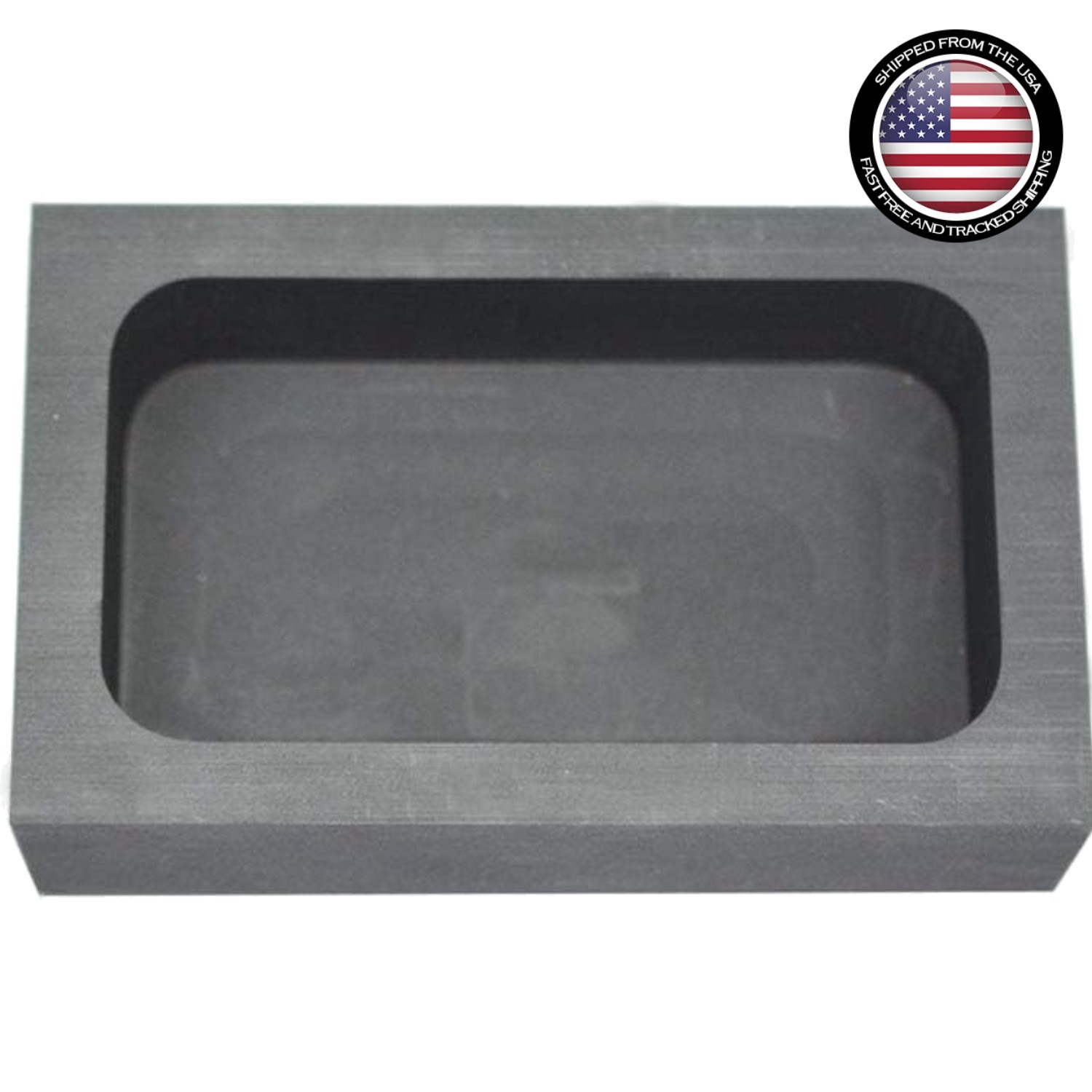 Versatile 3kg Graphite Ingot Mold for Efficient Metal Casting & Testing