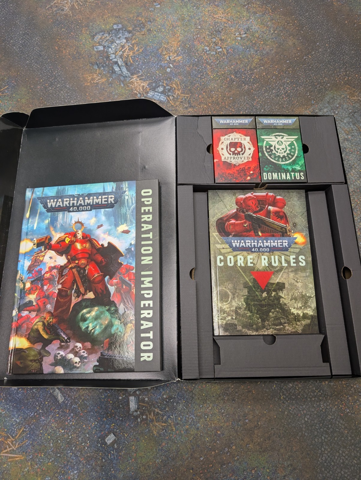 Warhammer 40k Armageddon Rules - Chapter Approved, Core, Dominatus, Op Imp