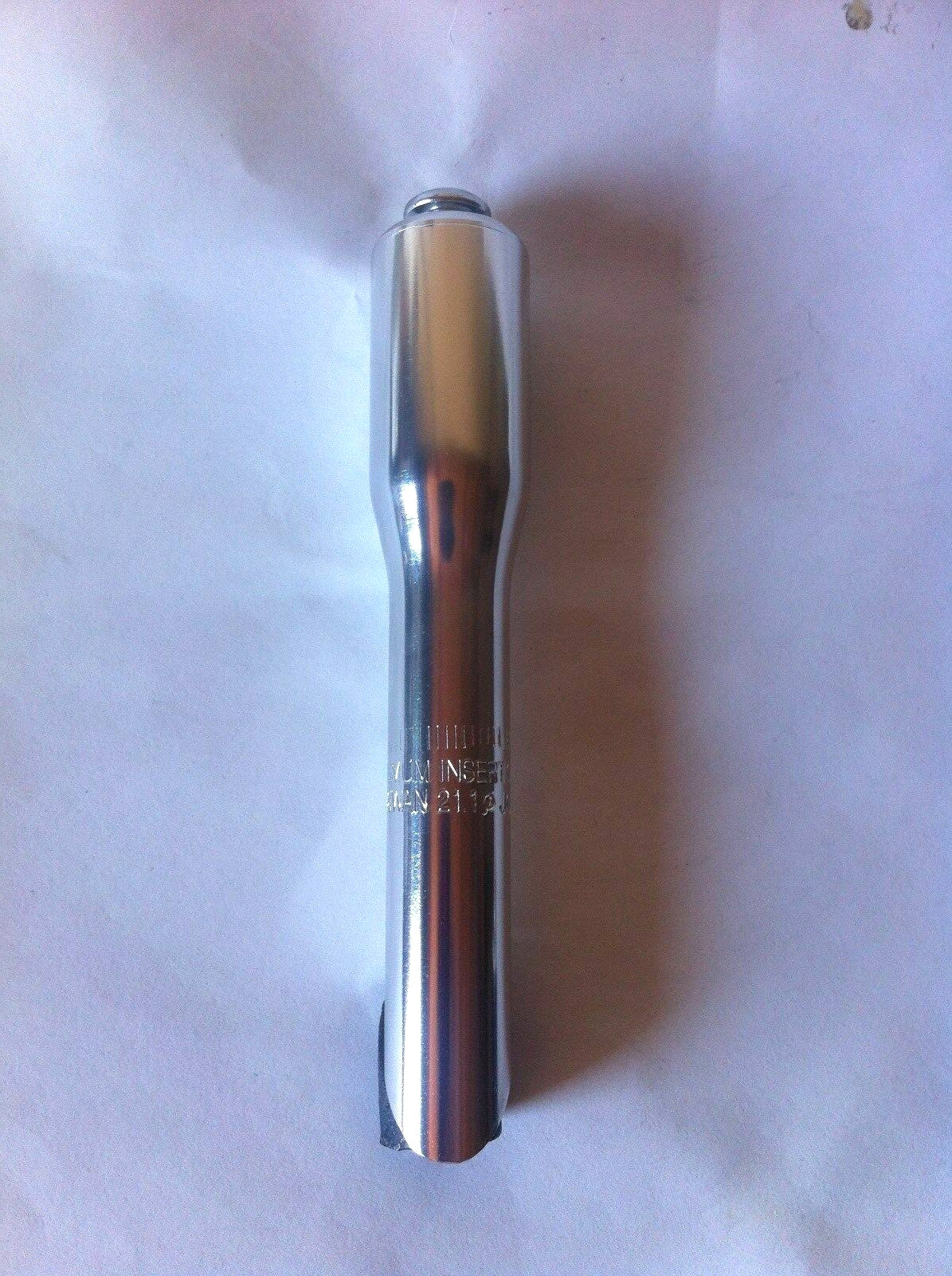 Silver Bicycle Threadless Stem Adapter 21.1mm Alloy Bikes