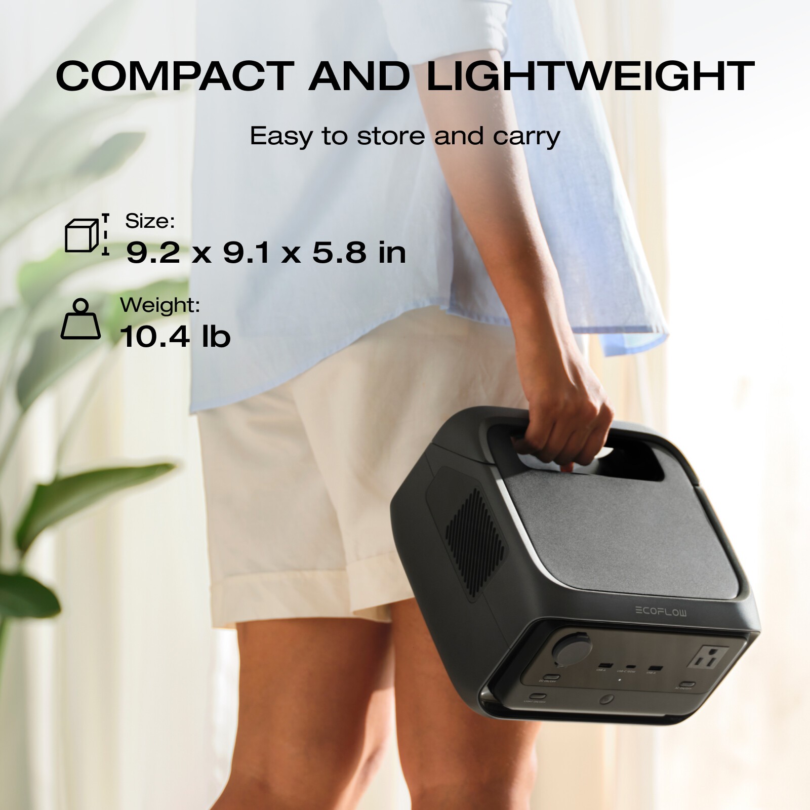 EcoFlow River 3 Plus 286Wh Wireless Boost Combo & 5000mAh RAPID Power Bank