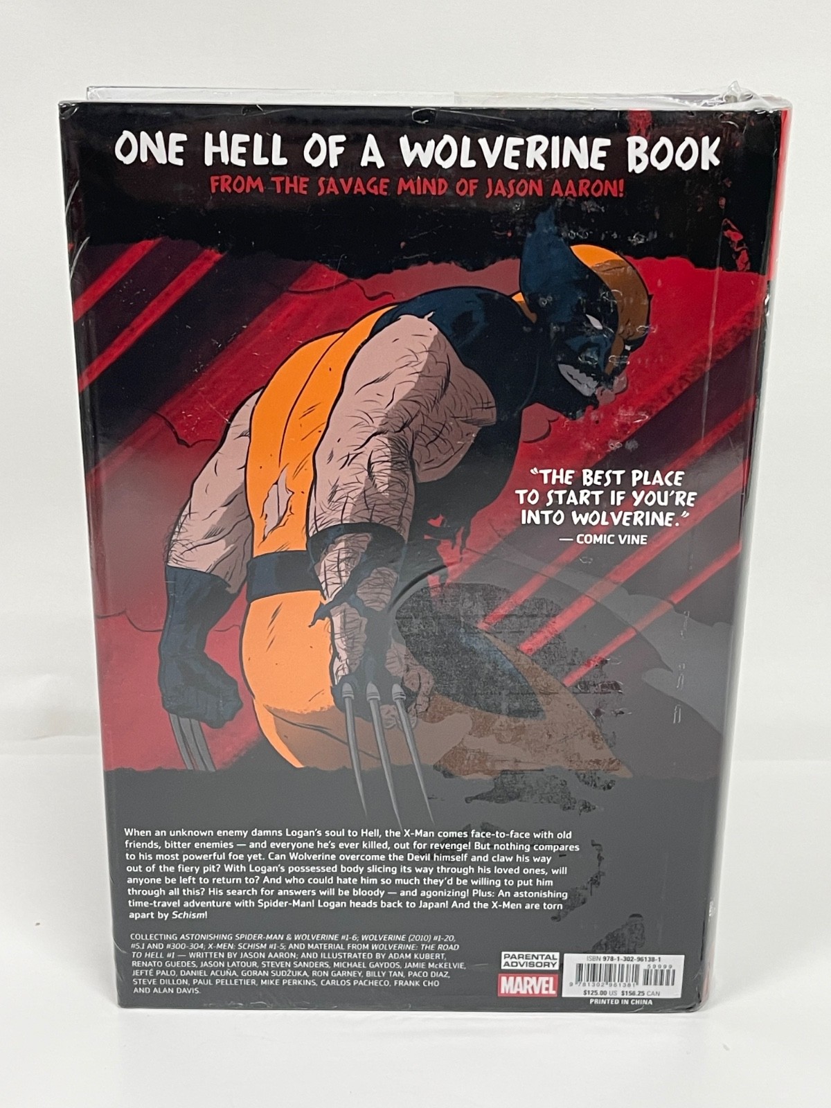 Wolverine Goes To Hell Omnibus JAE LEE REGULAR COVER Marvel Comics HC