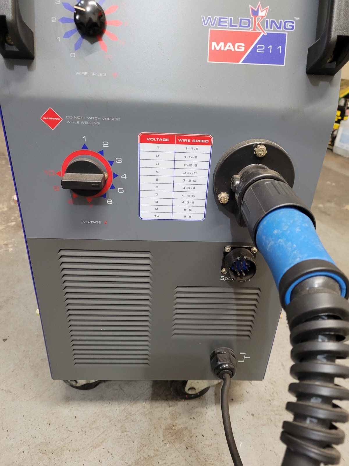 Roll Around welder 200A