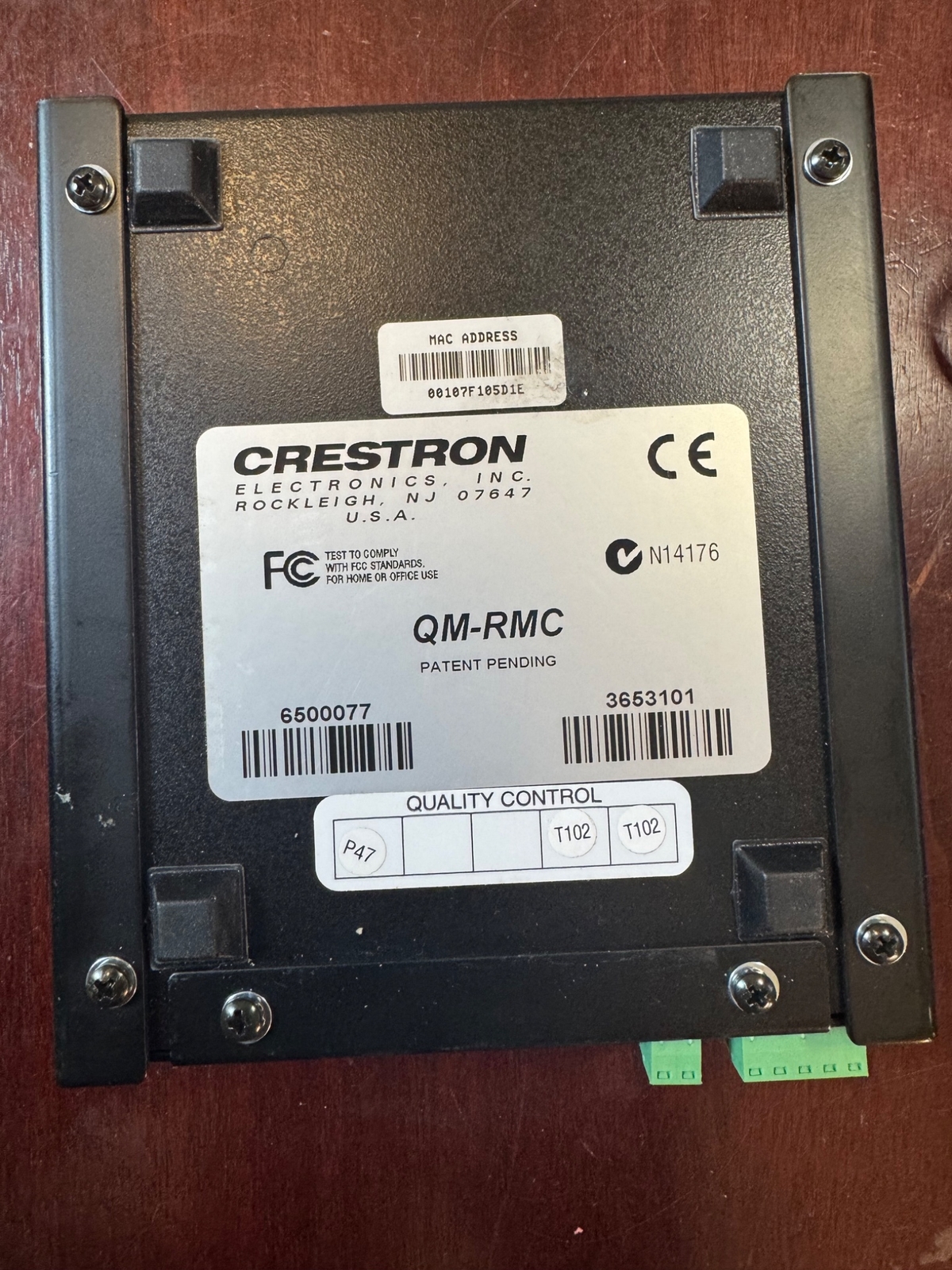 CRESTRON QM-RMC Room Media Controller Kit With Power Supply