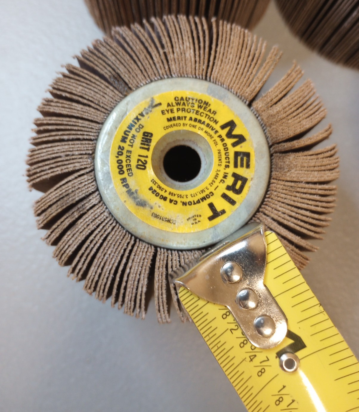 (8 Pieces) Merit High Performance Mini Grind-O-Flex Abrasive Flap Wheel XX3020