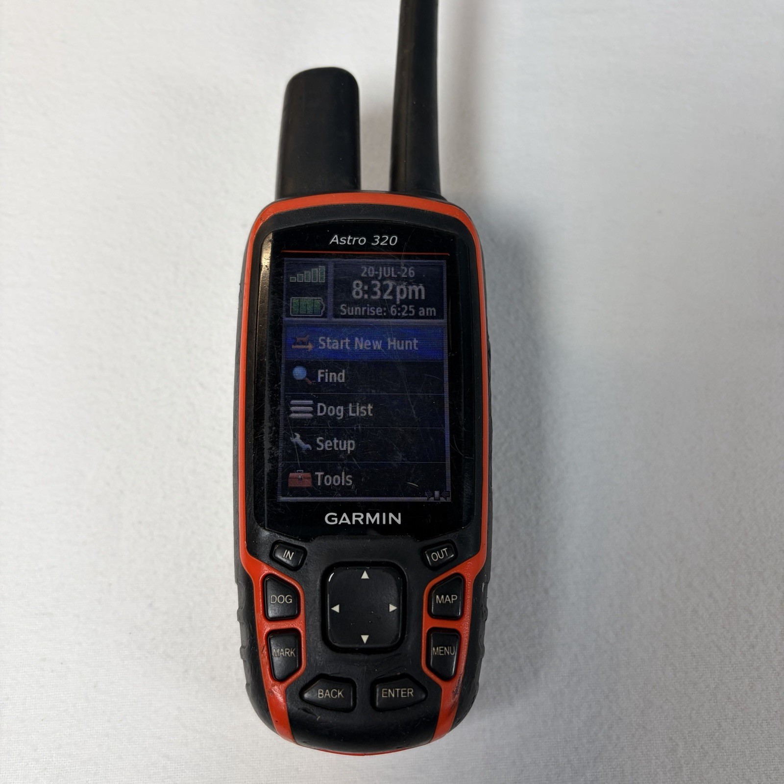 Garmin Astro 320 GPS Tracker and Two DC50 Dog Collars