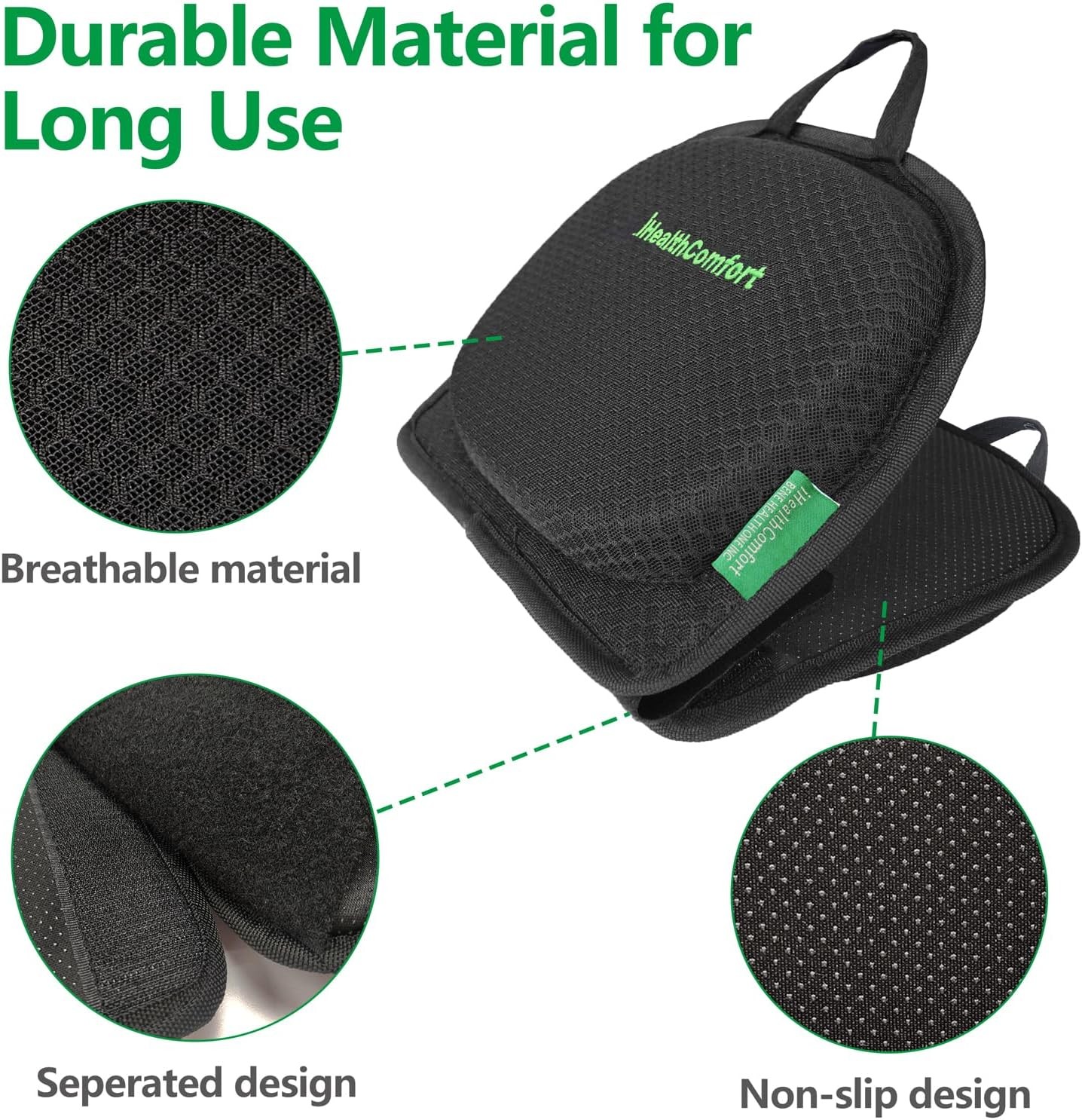 Small Travel Seat Cushion,Gel Memory Foam Seat Cushion,Supportive Butt Pillow