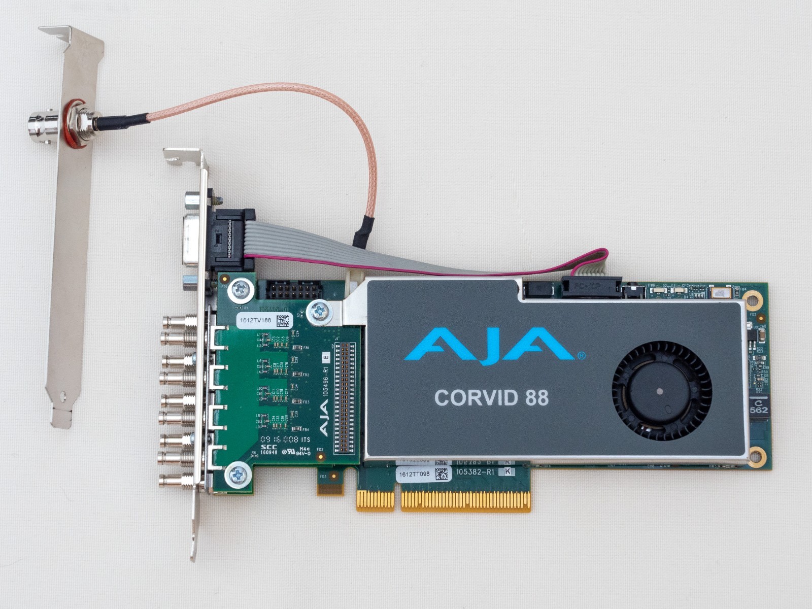 AJA Corvid 88 CRV88-9-T-R0 Full Height PCIe 4K DCI 3G-SDI Capture Card
