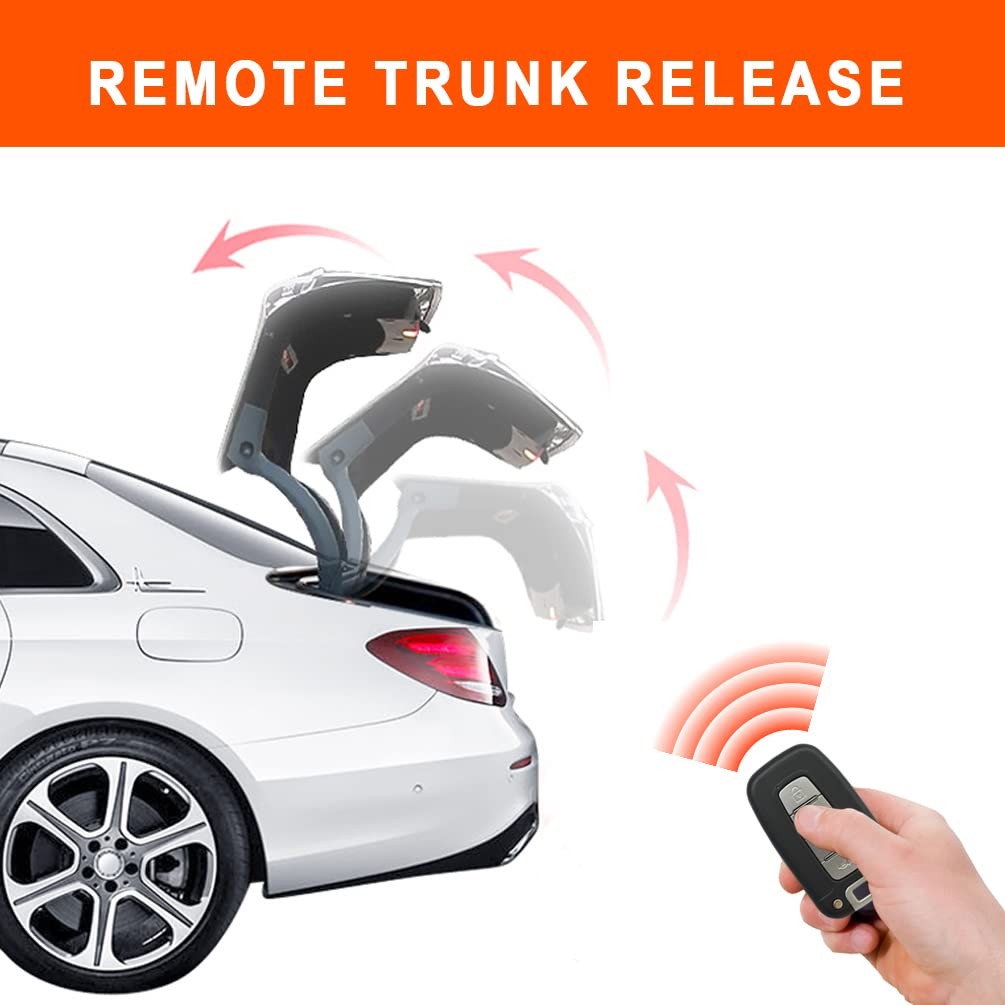 BANVIE Car Alarm System with Remote Start and Smart Push Button Starter
