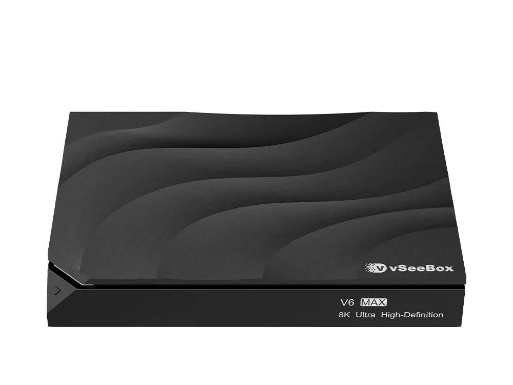 vSeeBox V6 Max Android Streaming Box – Authorized, Fast Same-Day Ship