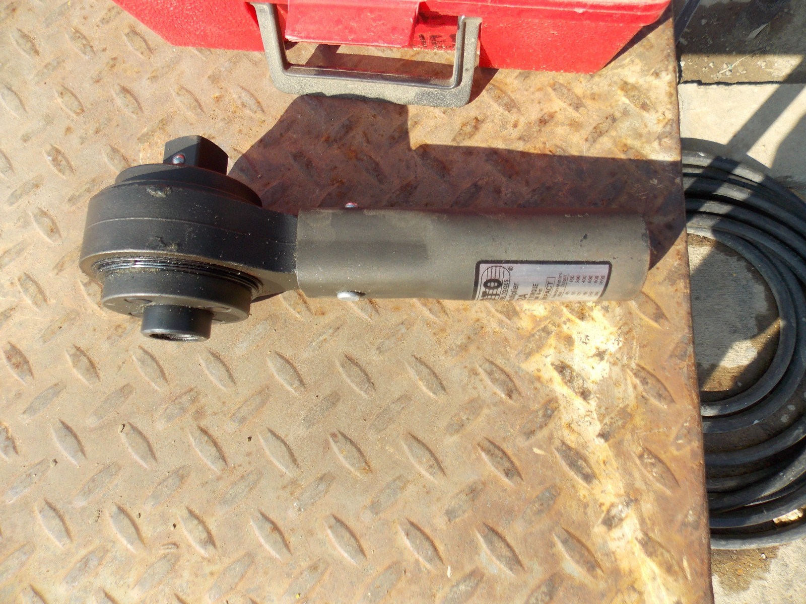 nice, lightly used PROTO TORQUE MULTIPLIER model 6202A with case 750 lb lbf -ft