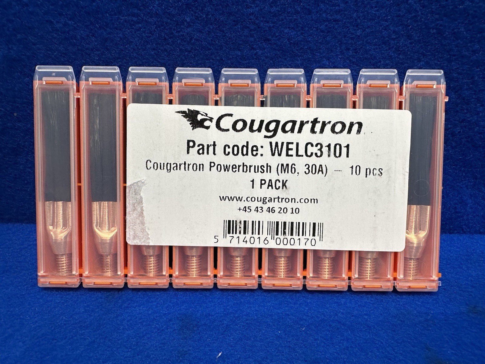 Cougartron WELC3101 Powerbrush 9 pack
