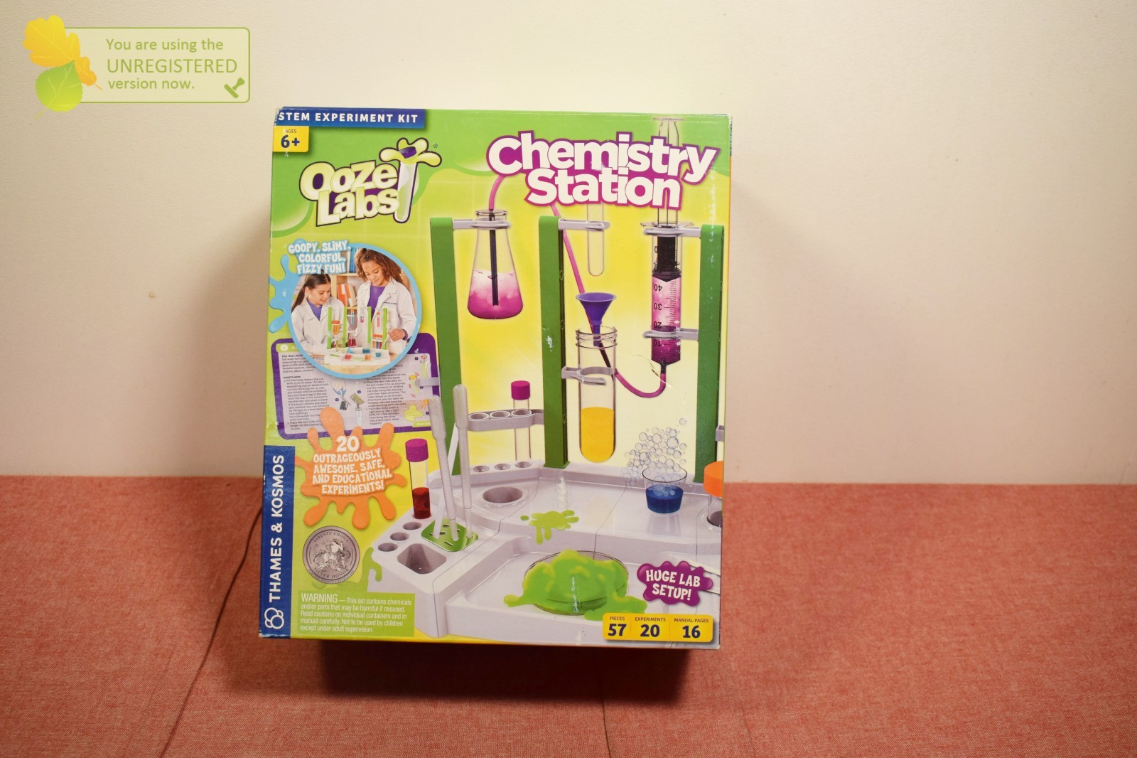 Thames & Kosmos Ooze Labs Chemistry Set (Missing Pieces)