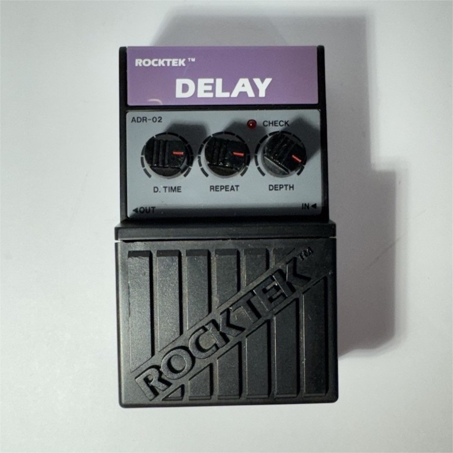 Rocktek ADR-02 Analog Delay Effects Pedal for Electric Guitar