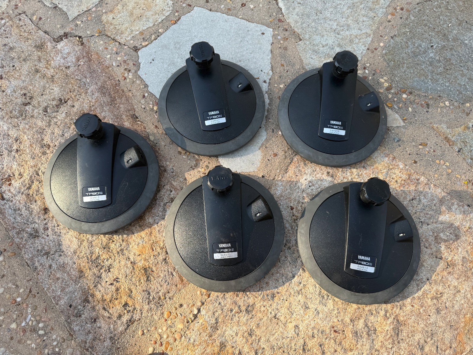 5 PACK Yamaha TP80S Electronic Drum Pads