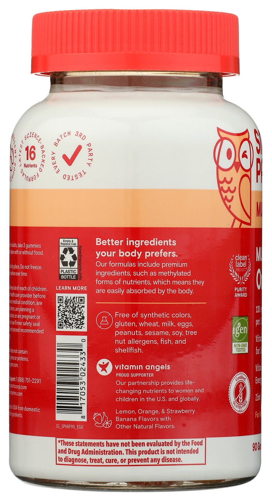 Smarty Pants Multi Plus And Omegas Gummies 90 Count 3 2 Pack