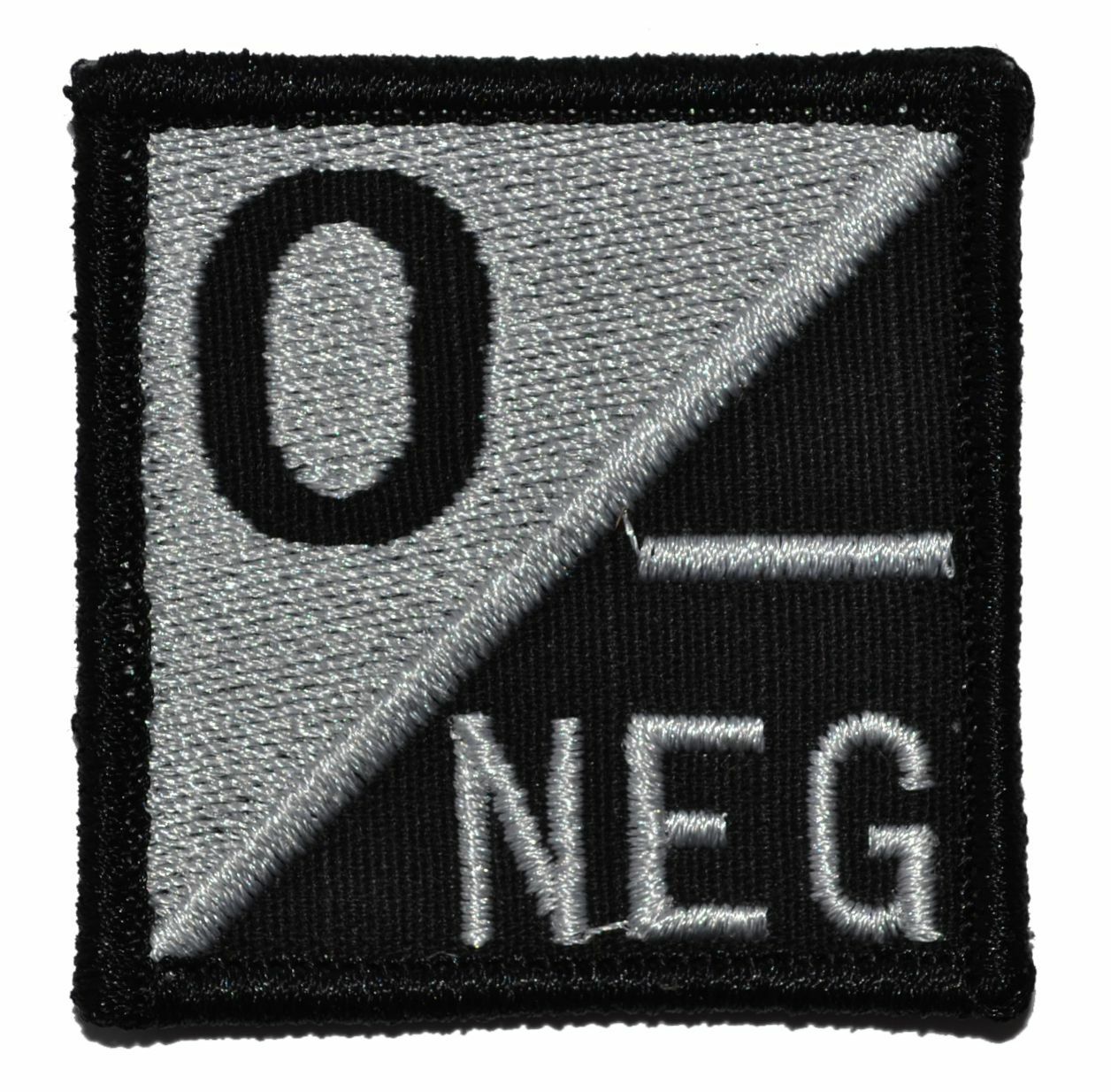 Blood Type 2x2 Military/ Patch Hook Backing Version 1