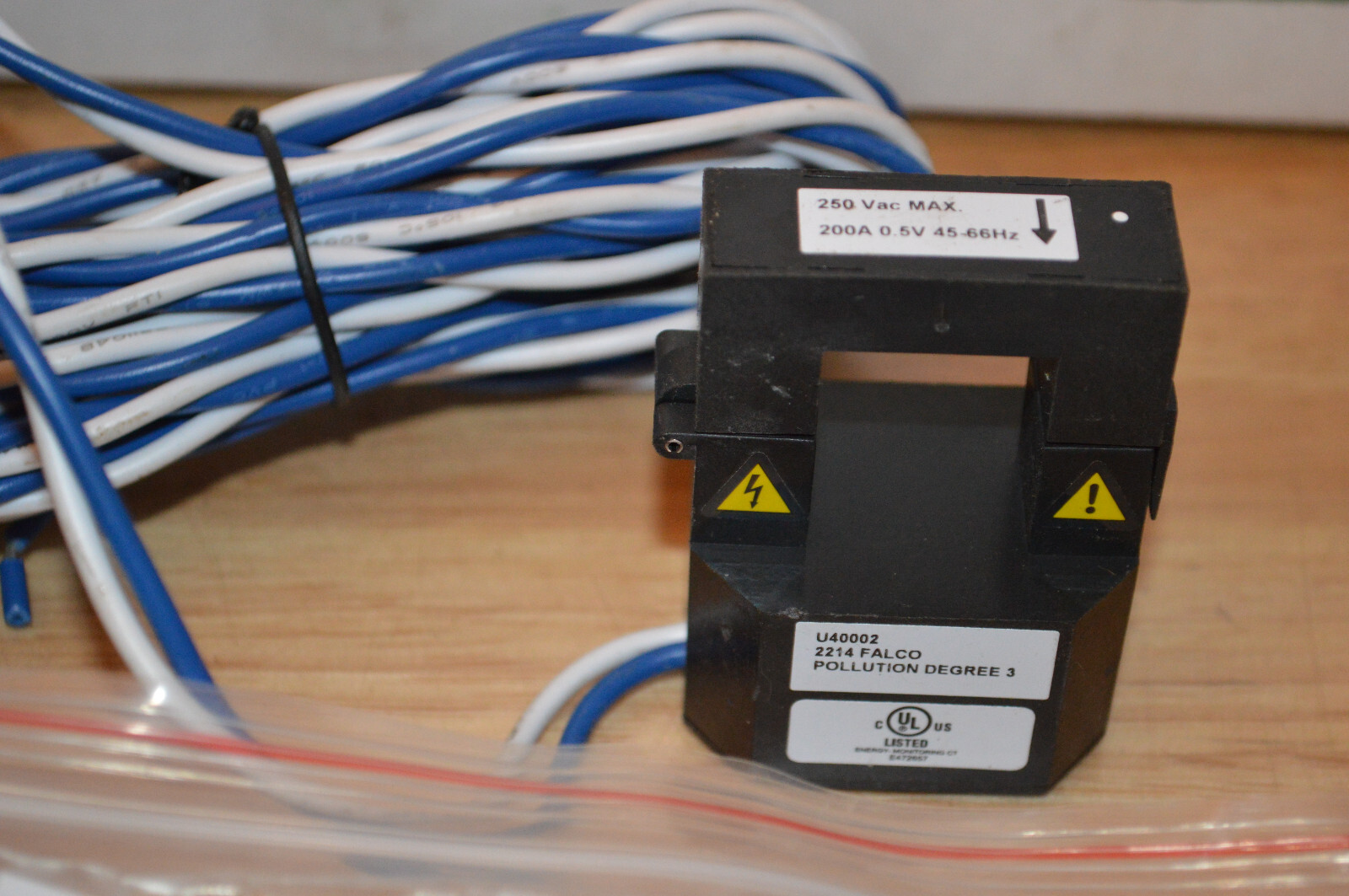 2 Enphase CT-200-SPLIT 200A Consumption Monitoring Meters (Pair)