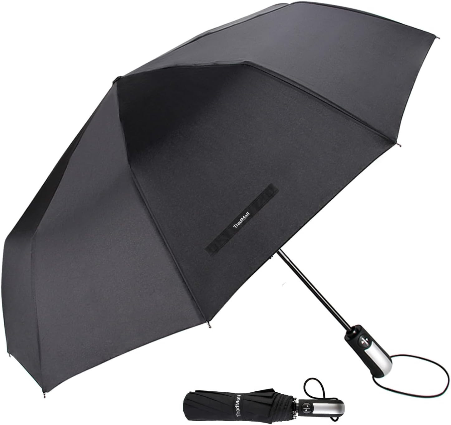 46 Large Umbrella Automatic Open & Close Anti-UV & Windproof Fiberglass Ribs