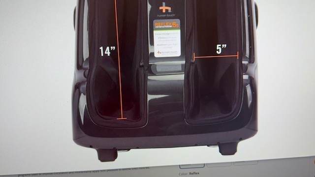 Human Touch REFLEX5S Foot and Calf Massager