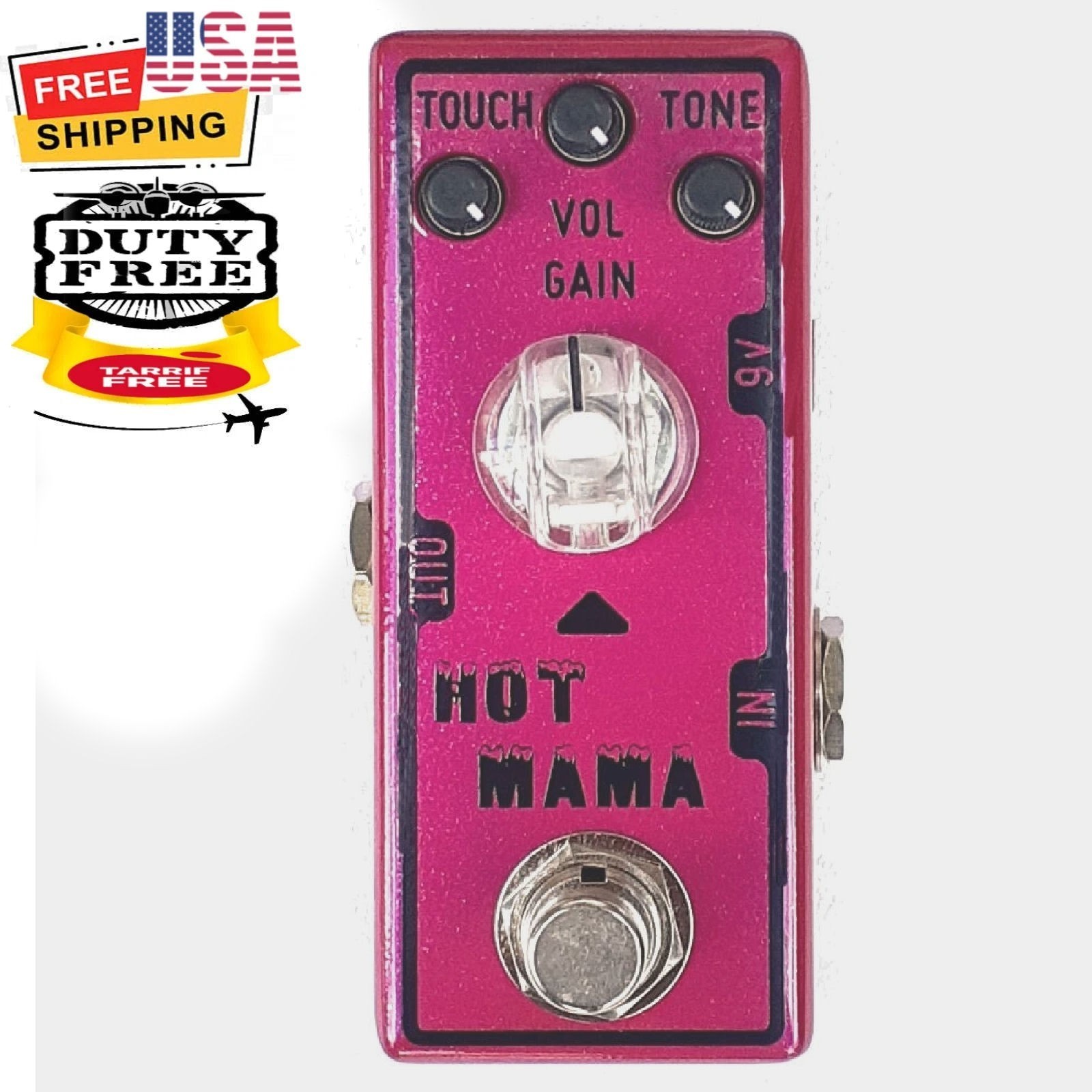 Tone City Hot Mama Identical to LI'L Heat BUT HOTTER way UP  to Distortion pedal