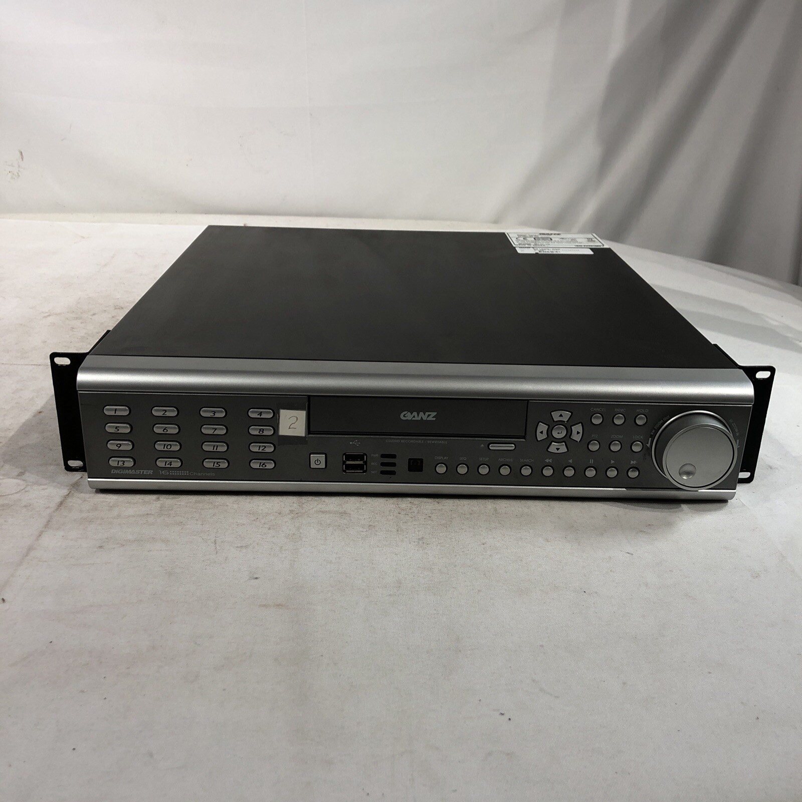 Ganz Digimaster DR16ND-500 1 Disc 16 Channel Professional Video Recorder - 500GB