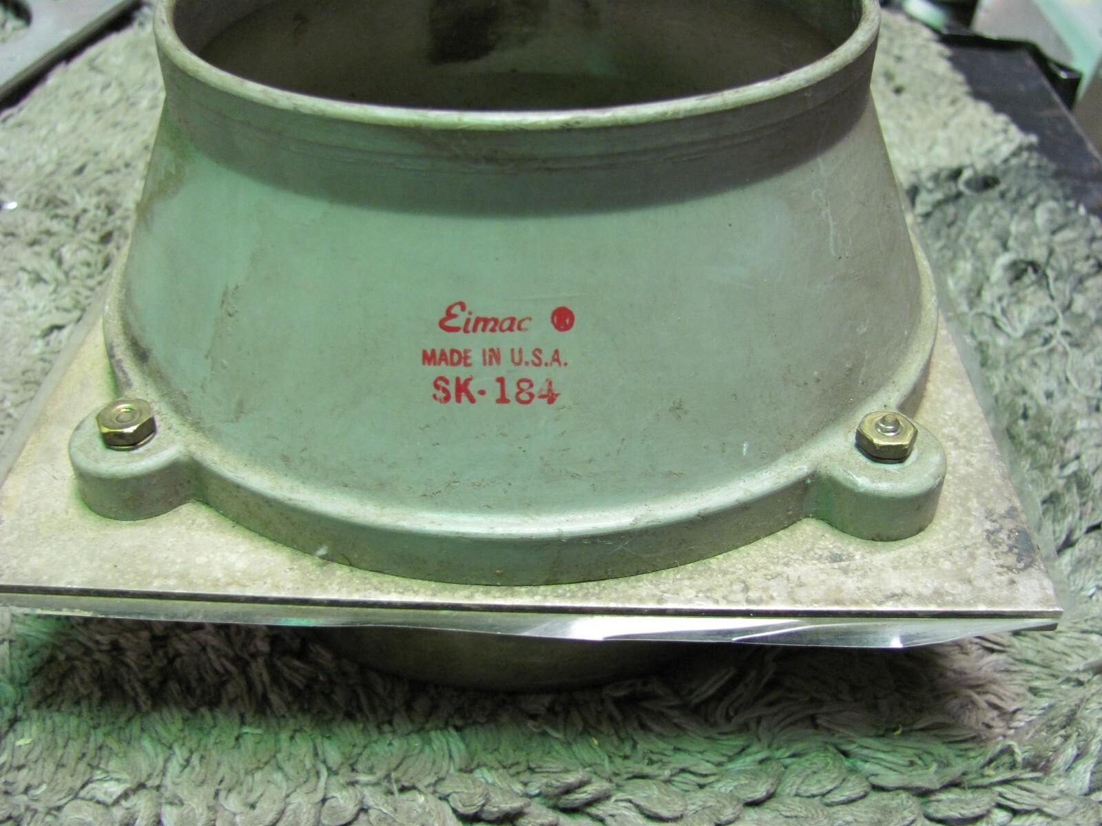 EIMAC SK 184 TUBE SOCKET CHIMNEY JOHNSON 247 8877 ECX1500A7