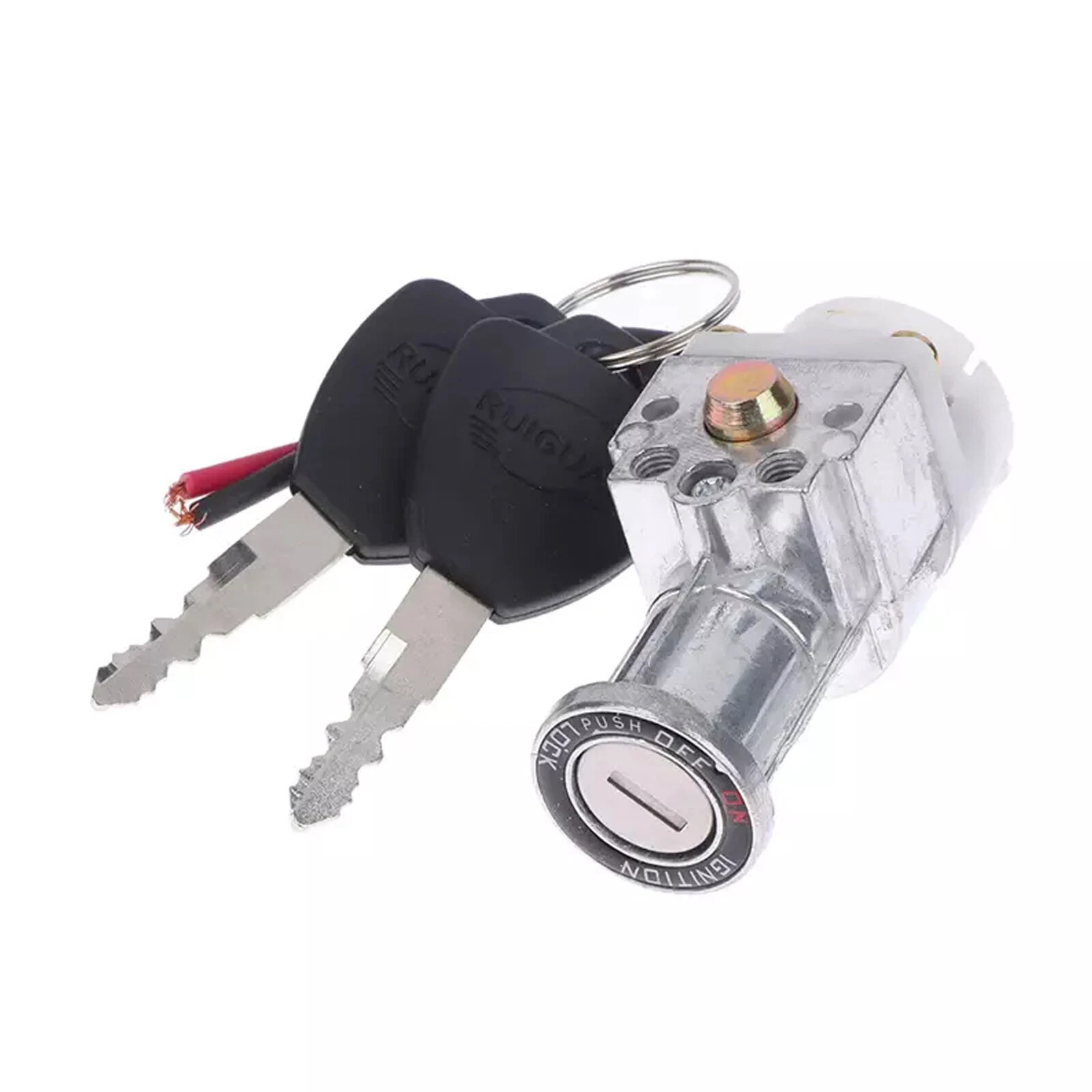 Bigger Head Type Electric Bicycle Ignition On/Off Key Switch Heavy Load E-Bike