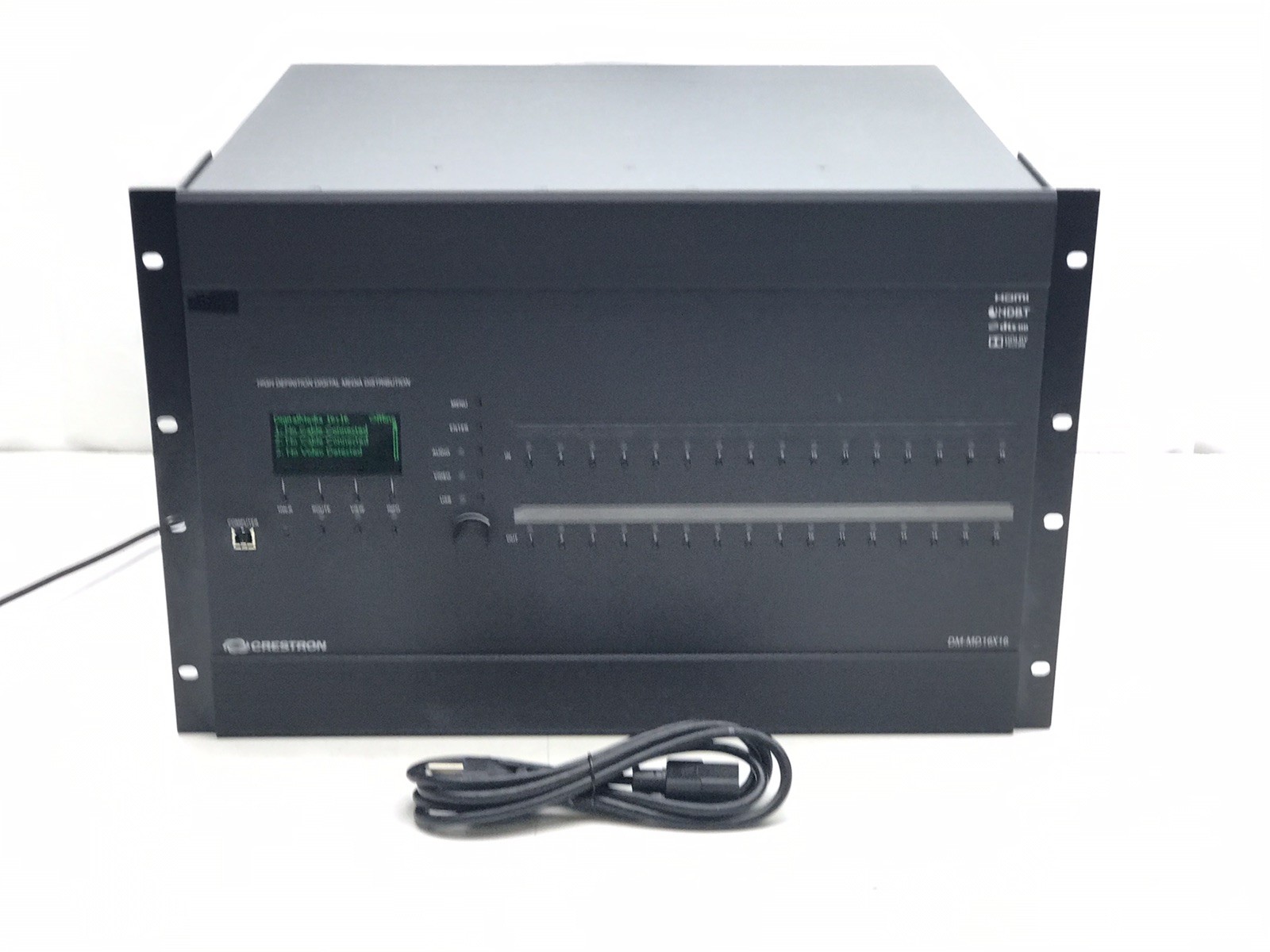 Crestron DM-MD16X16 Digital Media Switcher W/ DMC-4K-HD & DMC-4K-HD Modules
