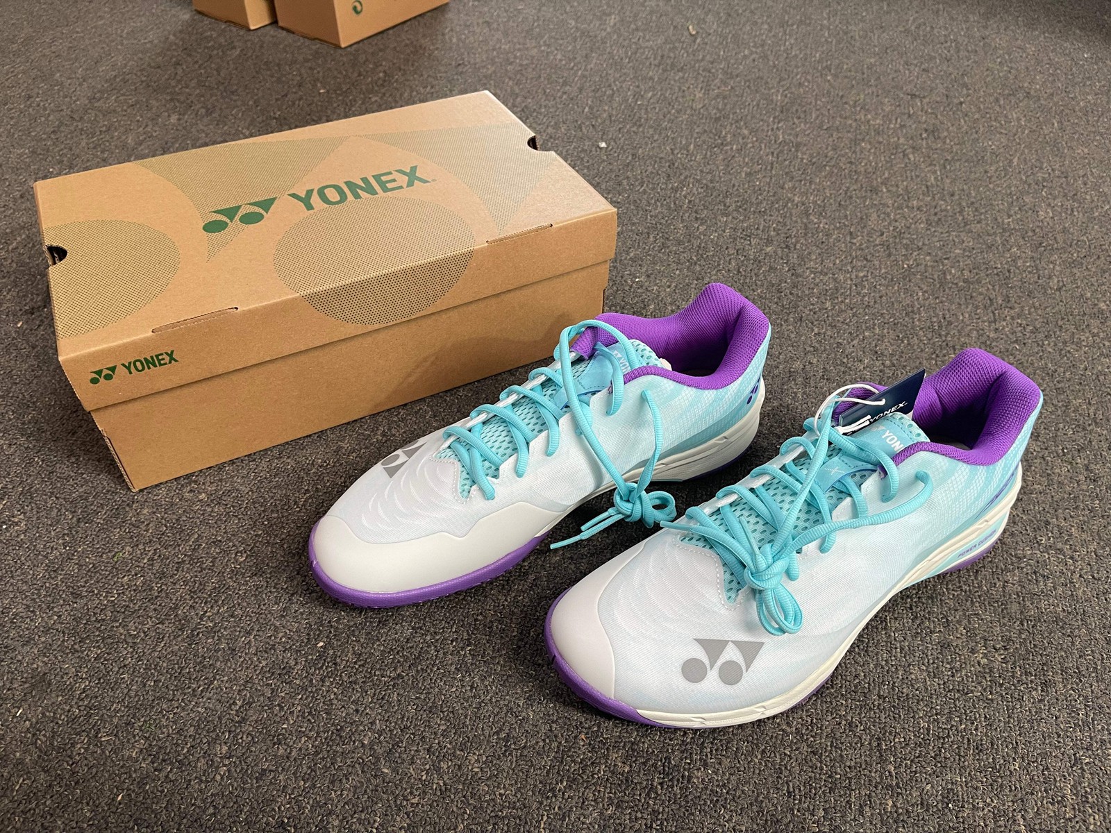 YONEX Power Cushion Aerus X Badminton Shoes SHBAX2EX Indigo