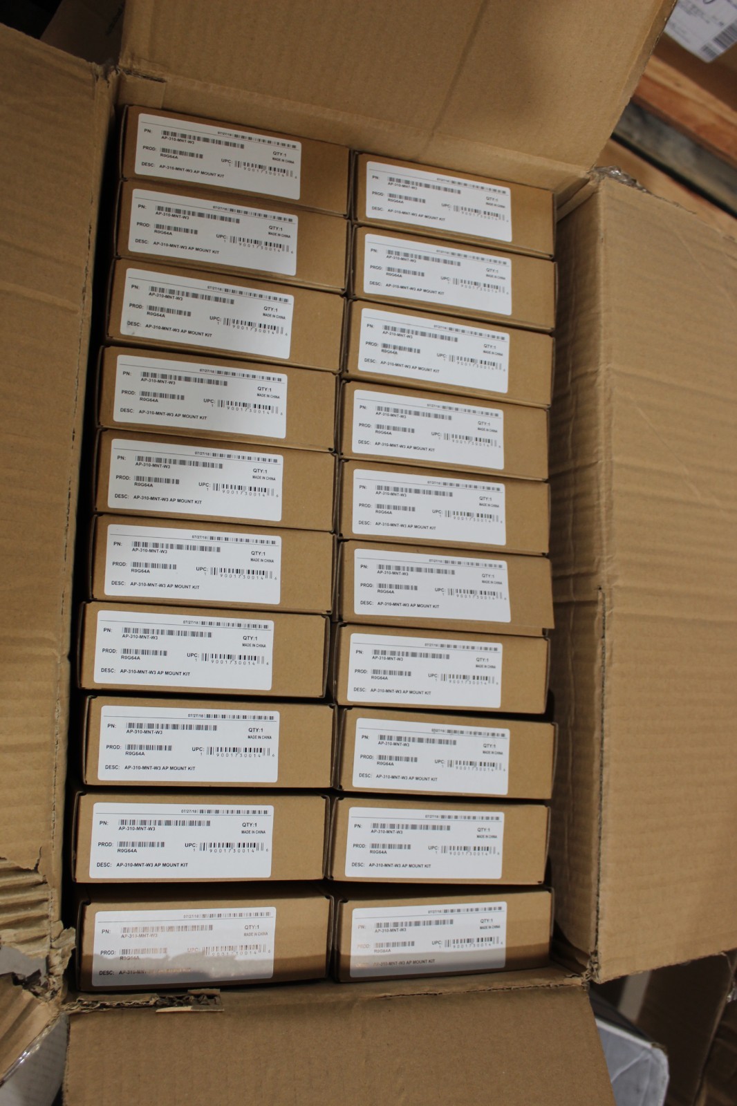 20x Lot Aruba AP-310-MNT-W3 Wall Mount Kit For Aruba 310 Series and 314