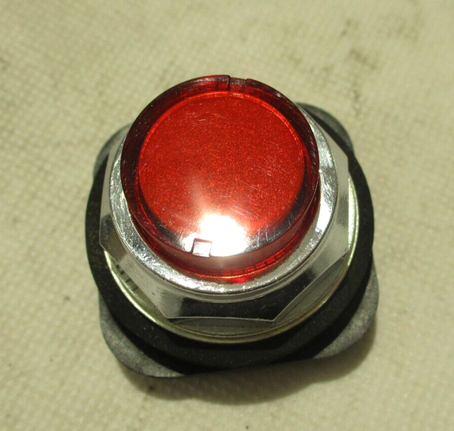 NEW TELEMECANIQUE ZB3-BW14 PUSHBUTTON RED PILOT LIGHT