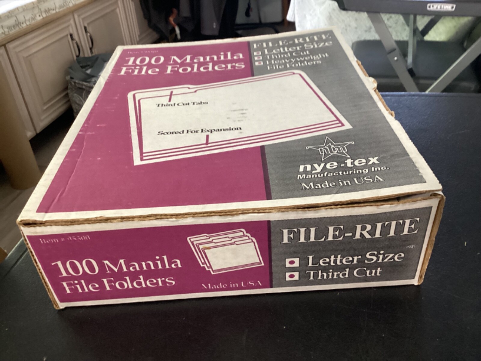 File Rite Minilla Letter Size File Folders