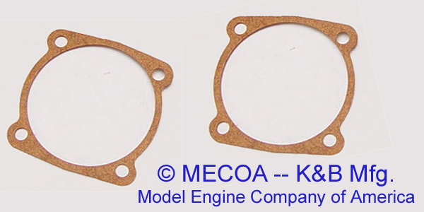 K&B & Torpedo .35 .40 7.5 engine gaskets, 2 pieces Brand New MECOA K&B #29-4001