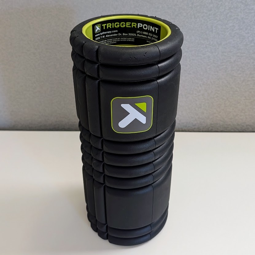 TriggerPoint GRID Foam Roller 13" Black Deep Tissue Muscle Massage Therapy Yoga