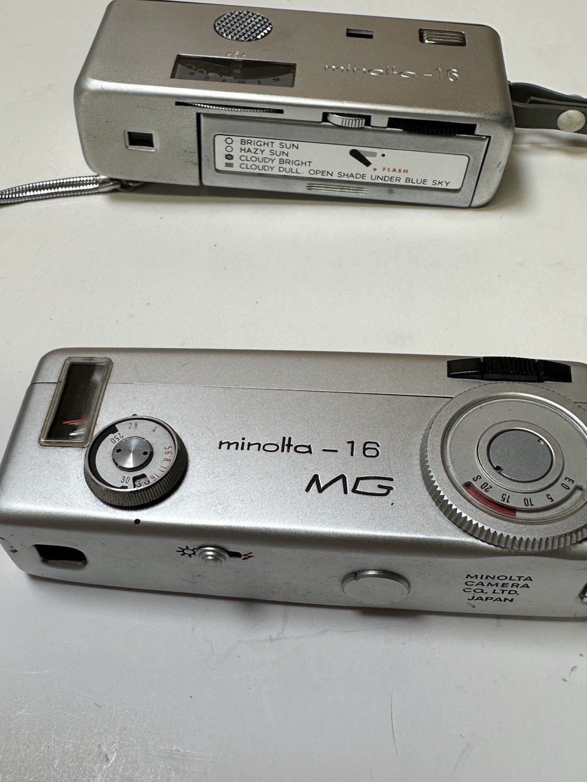 Minolta-16 MG And Minolta-16 Camera (Untested)