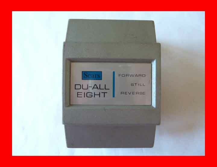 SEARS DU-ALL BELL & HOWELL BULB COVER HOUSING FOR DUAL 8MM SUPER 8 PROJECTOR