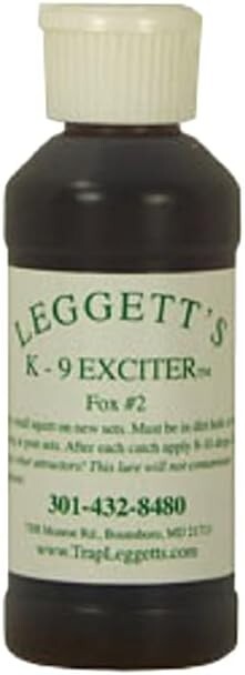 K-9 Fox Exciter #2 Leggett's Lures 4.5 Ounce Bottle