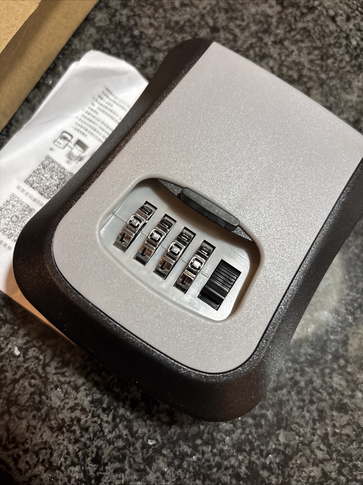 Lock Box House Key Wall Mount Waterproof Key Combination Lock Box New