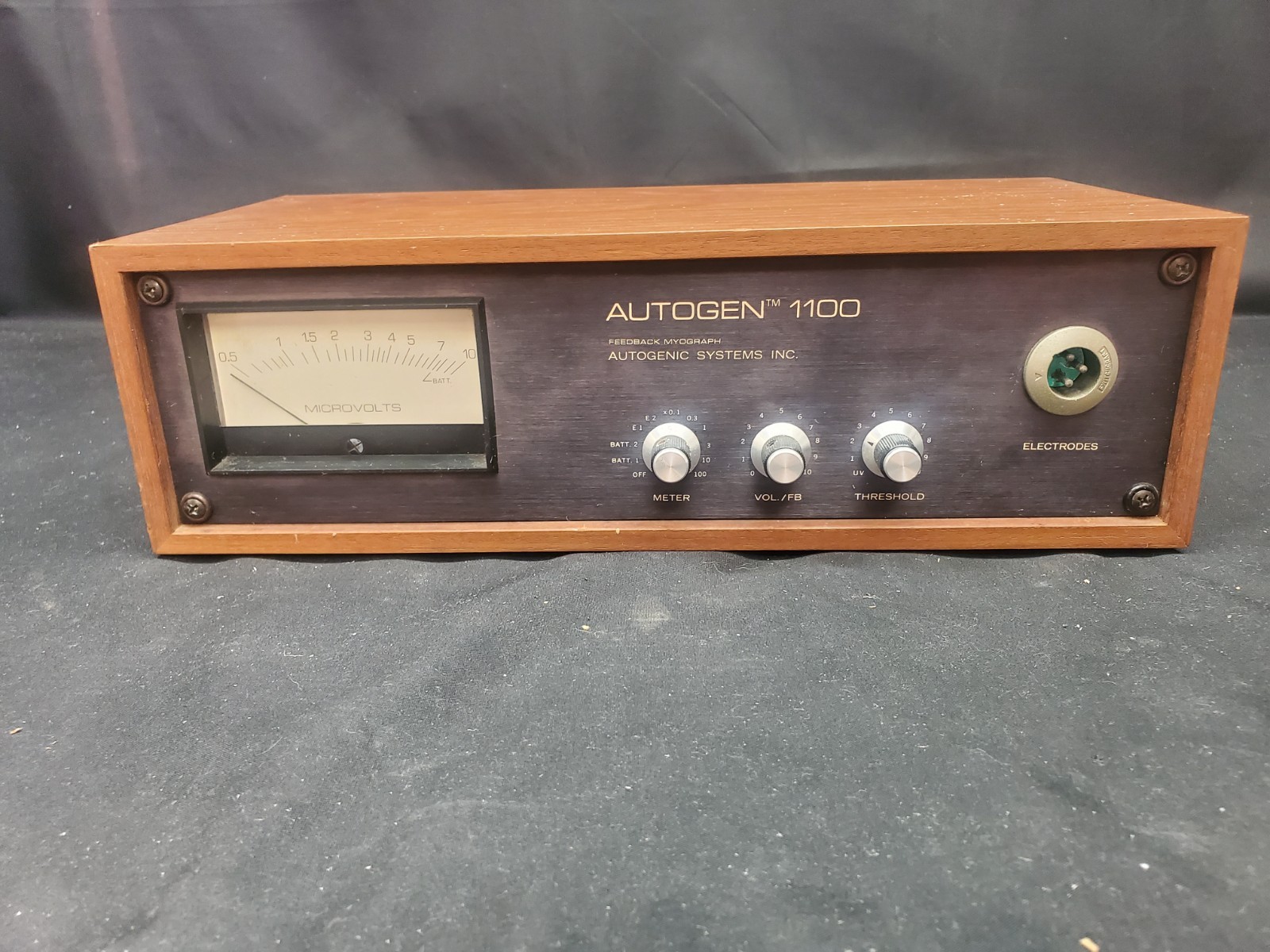 VTG Autogen 1100 Myograph Autogenic Systems INC Electronic, Untested