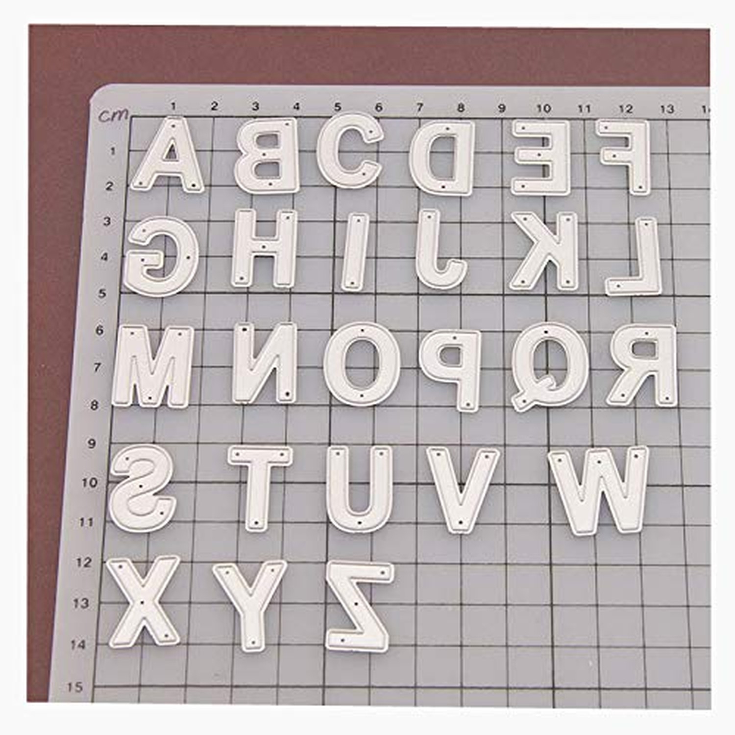 Arrietty Craft Capital Alphabet Letters Metal Cutting Dies for Card Making, P...