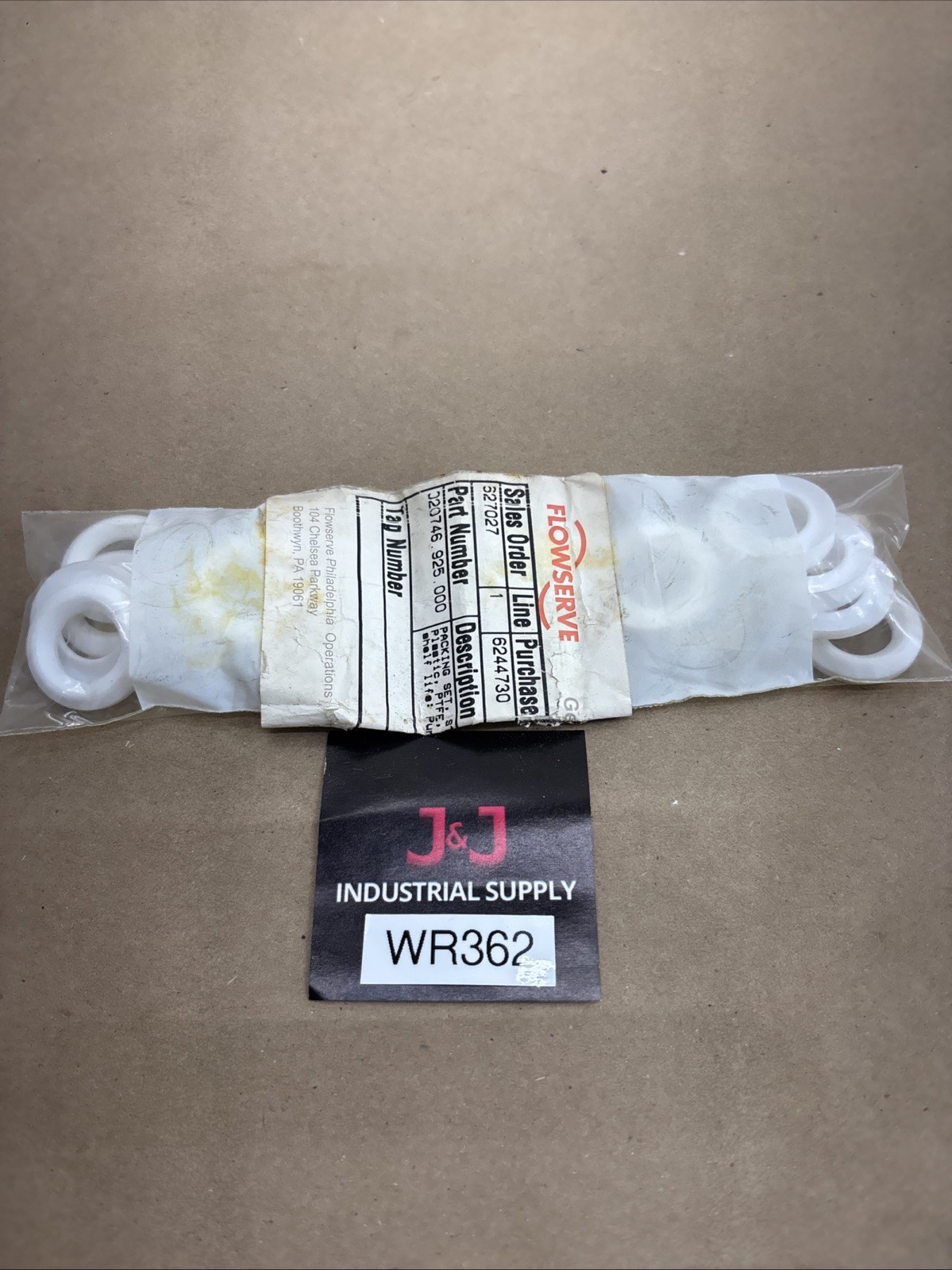 Valtek 020746.925.000 V-Ring Packing Set, 6 ring Per Pack (2 Packs)