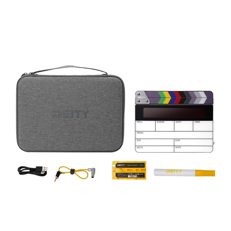 Deity TC-SL1 Timecode Slate Wireless Bluetooth Smart Slate Director ClapperBoard
