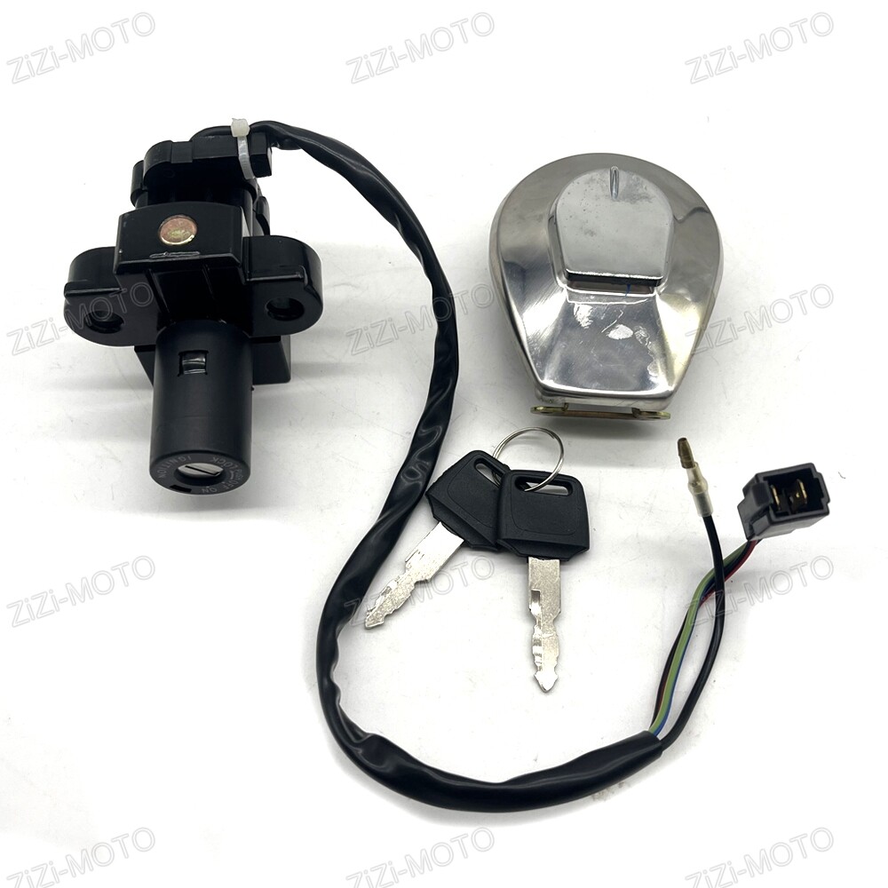 New Ignition Switch Fuel Gas Cap Lock Key For Honda Shadow 700 VT700C 1984-1987