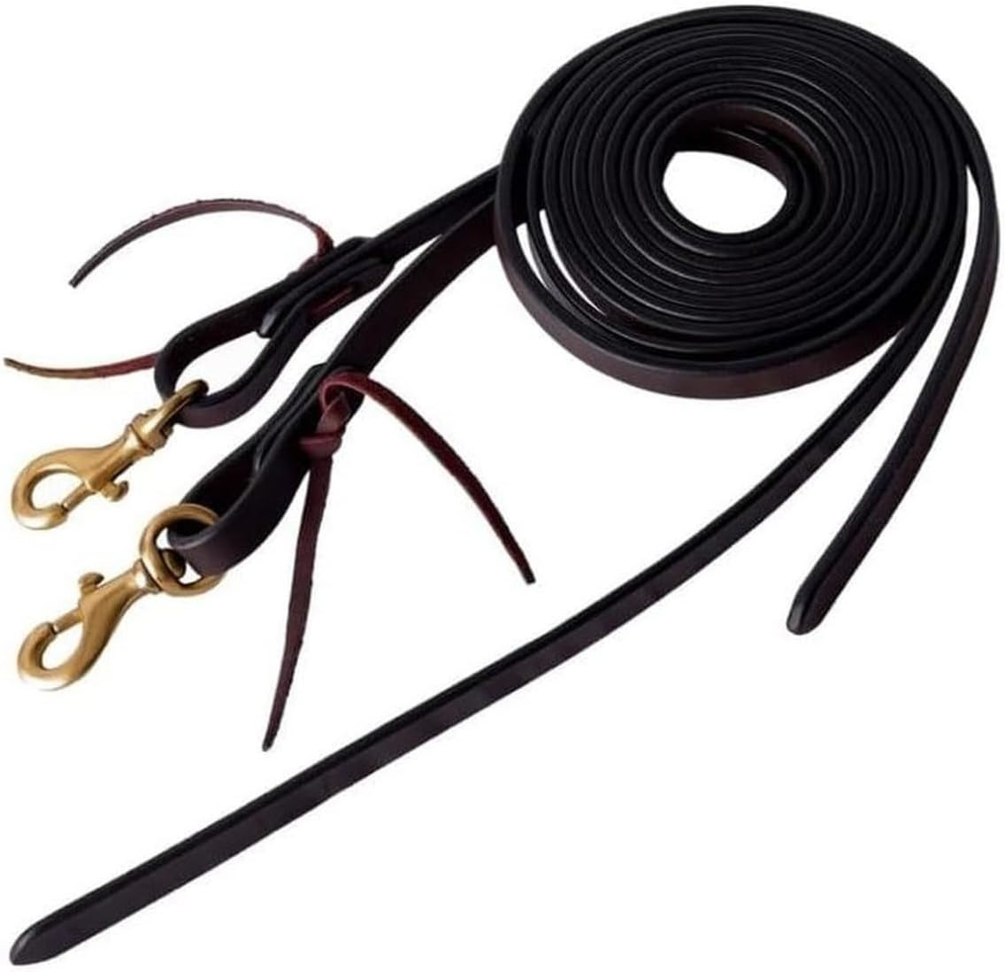 Tucker 5/8In Split Reins W/Brass Hardware