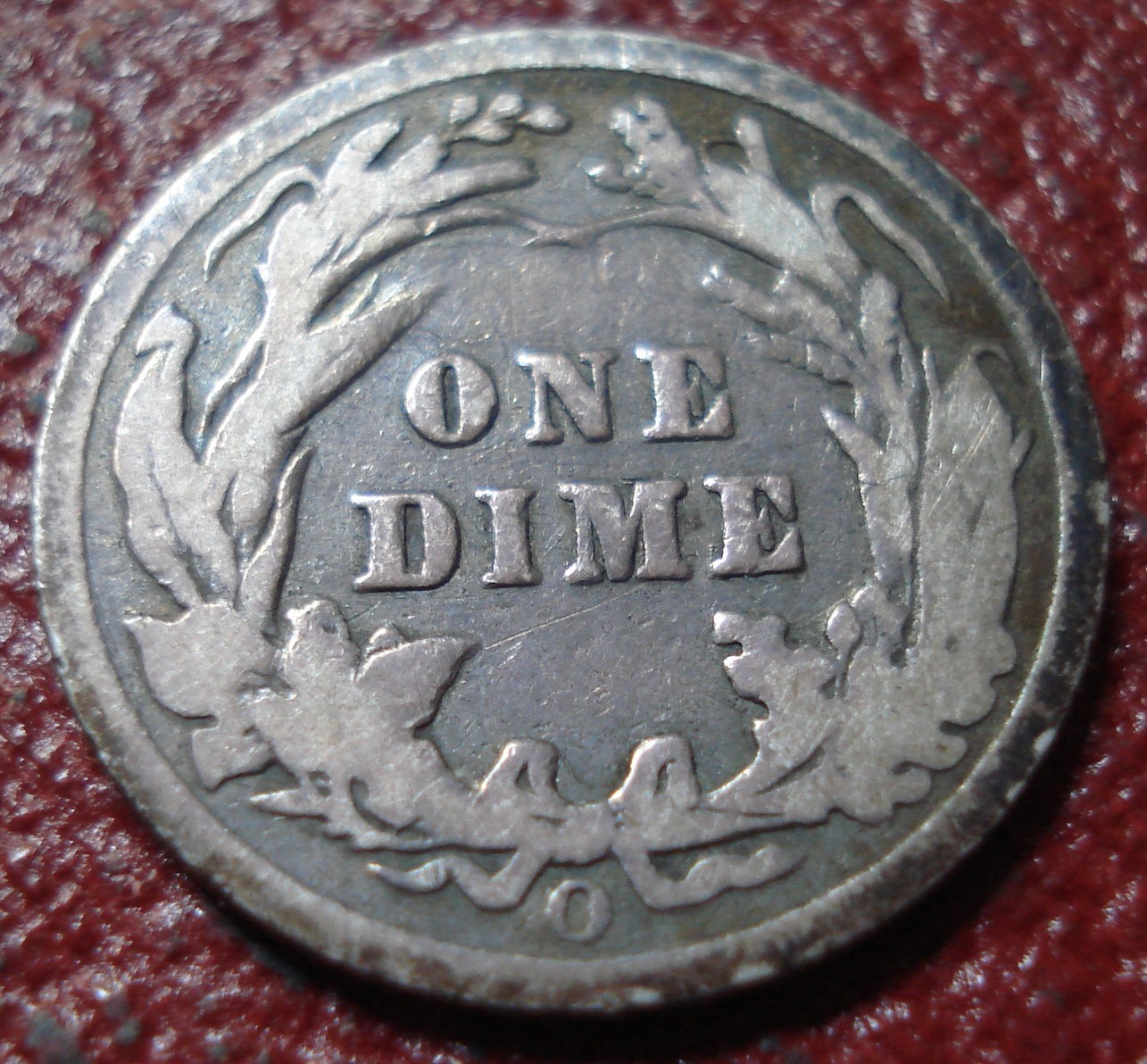 1903-O BARBER DIME IN GOOD CONDITION