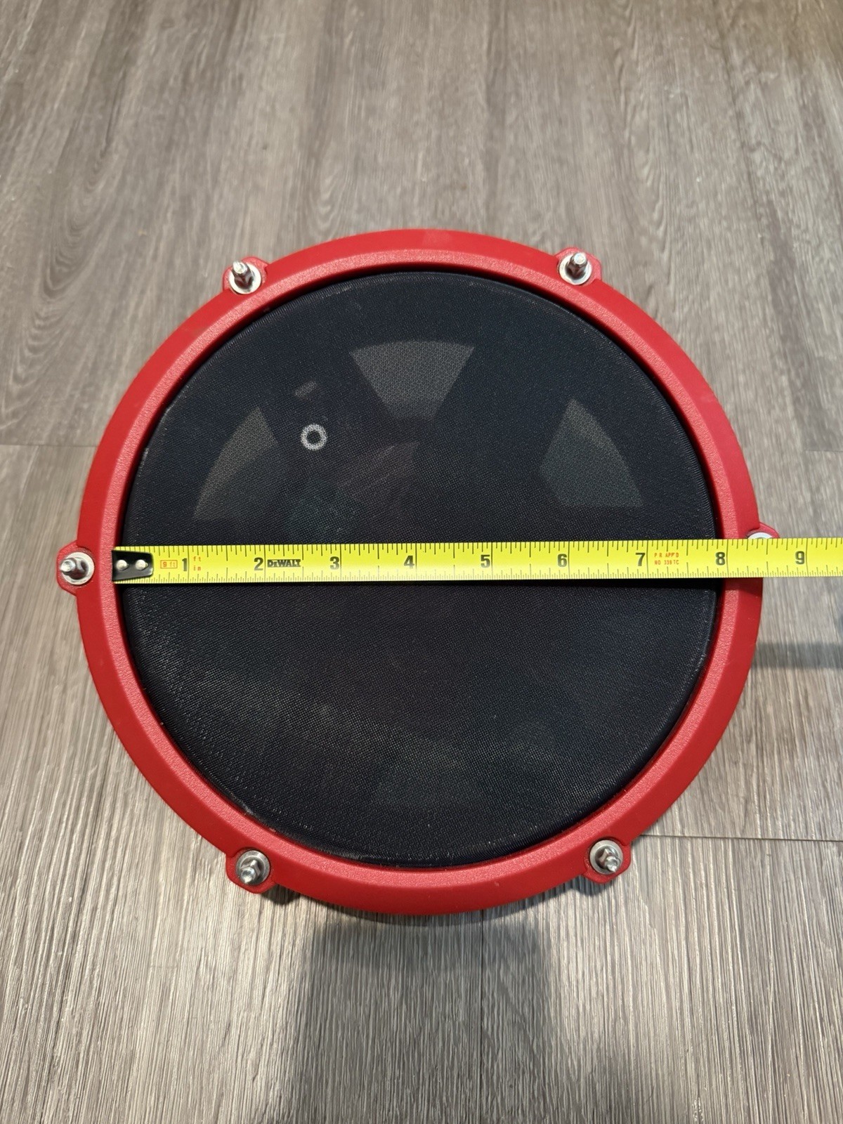 TESTED - Alesis Nitro MAX 8" Mesh Single Zone Electronic Tom Pad Red